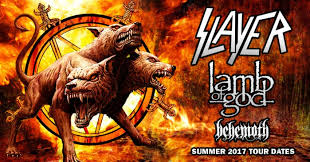 Slayer, Lamb of God, Behemoth Tour